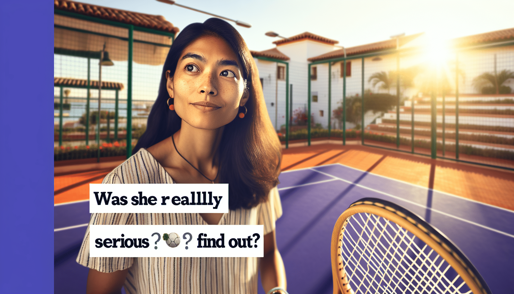 plongez dans l'univers du padel et découvrez si cet amateur de sports était vraiment sérieux en jouant. une exploration amusante et captivante qui vous révèlera les véritables motivations derrière sa passion pour ce sport dynamique.